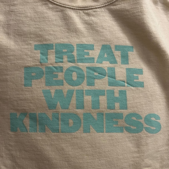 Cream colored Harry Styles Love on Tour TPWK sweatshirt - Picture 4 of 4